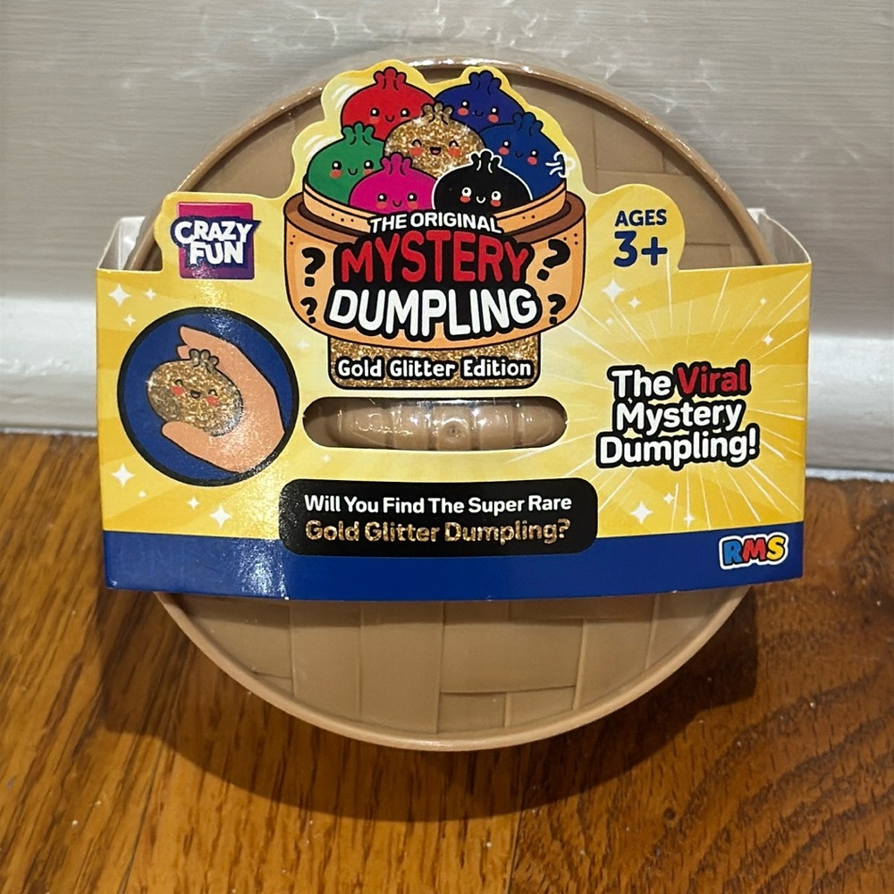 Mystery Dumpling Golden Glitter Edition - Crazy Fun Five below Viral RMS